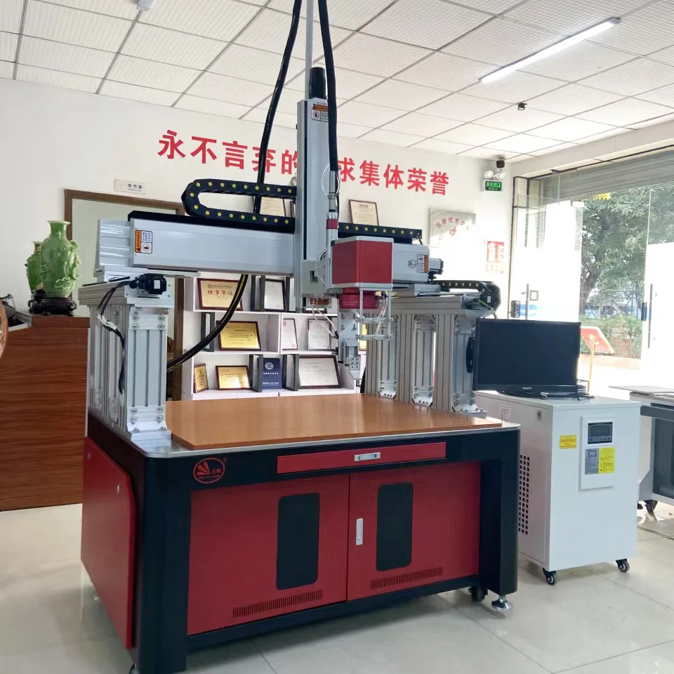 high speed 3000W battery laser welding machine for battery pack Aluminum copper connecting piece
