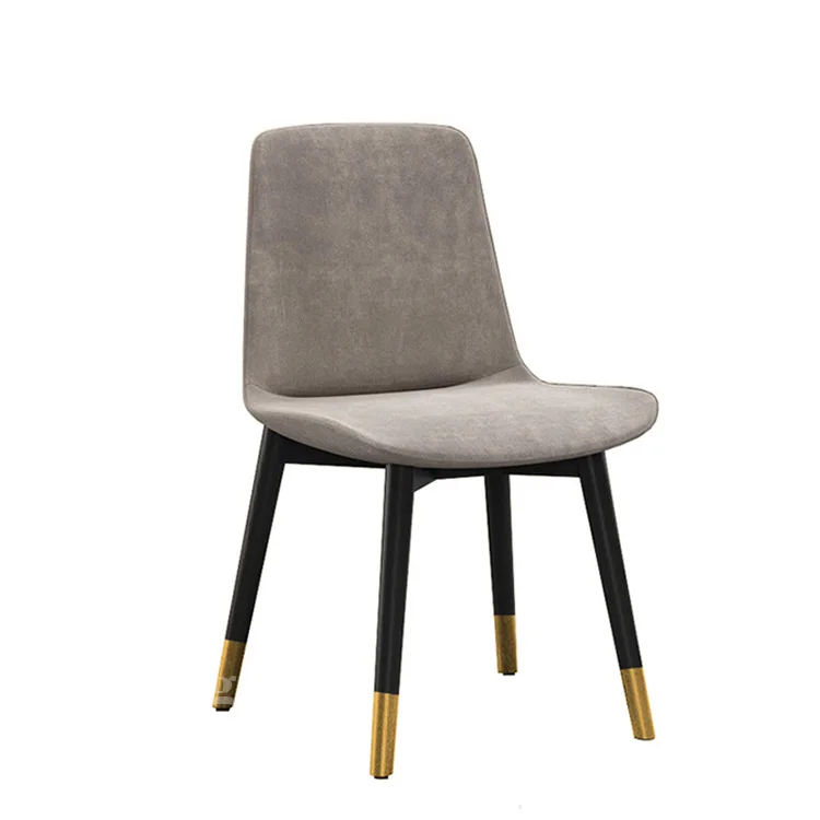 Turkish Black Furniture Upholstered Leather Dining Room Chairs Vintage For Restaurant Dining