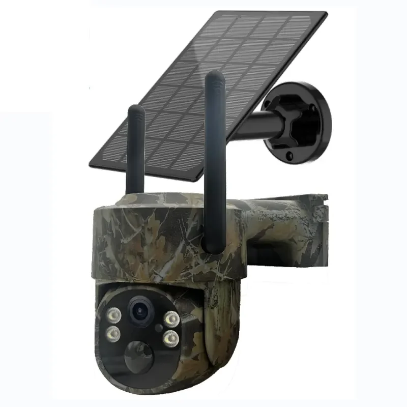 New Arrival 4MP Mini Solar Security System Outdoor Wireless Surveillance Camera