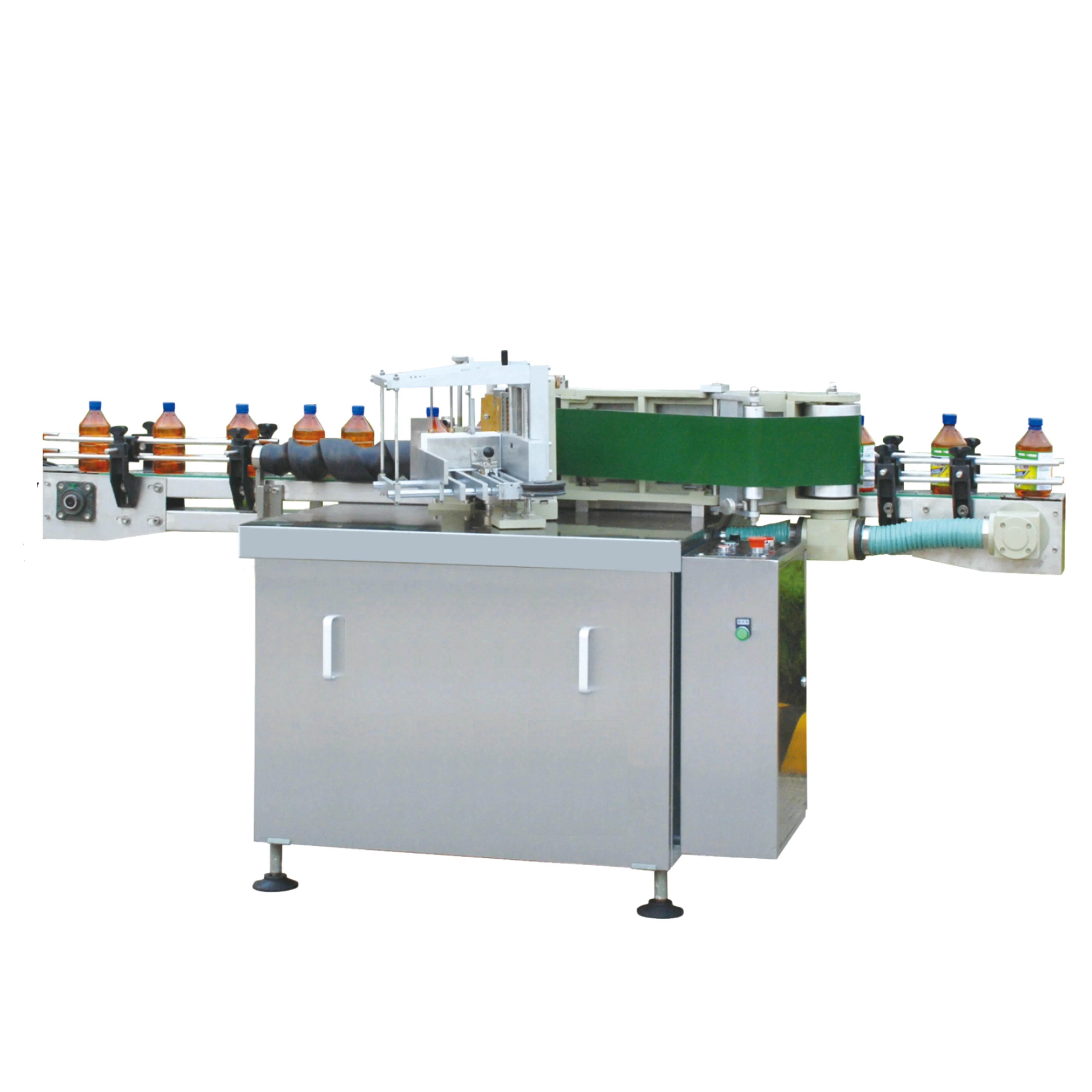 pet bottle labeling machine adhesive label for plastic drink food cosmetic pesticide ketchup bottles adhesive label machine