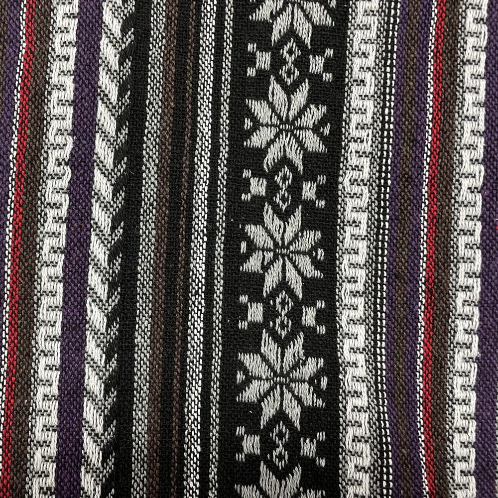 Top grade unique ethnic style woven jacquard fabric suitable for clothing sofa cushions tablecloth handbags