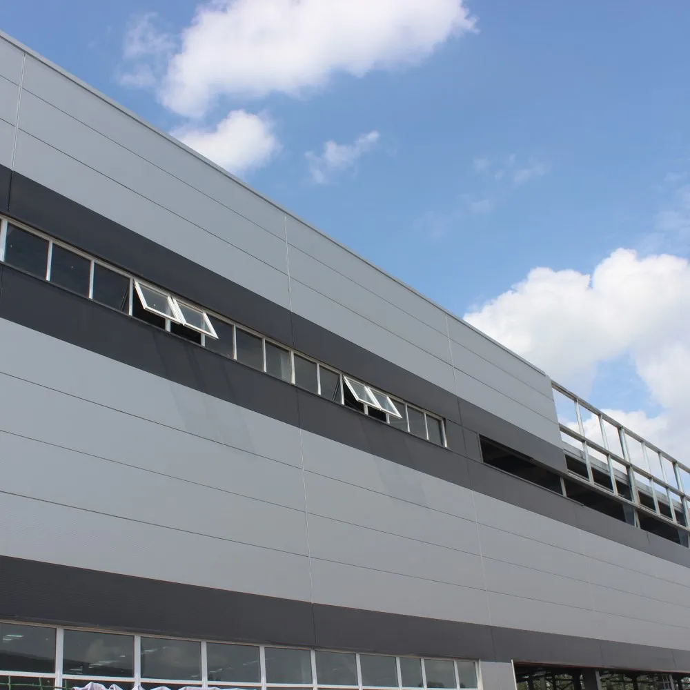 Влагонепроницаемая гофрированная алюминиевая цветная сэндвич-панель из минеральной ваты для внешней