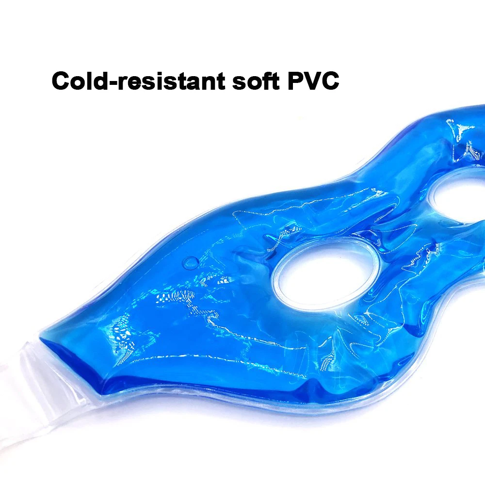 wholesale custom logo travel sleep cooling medical gel eye mask