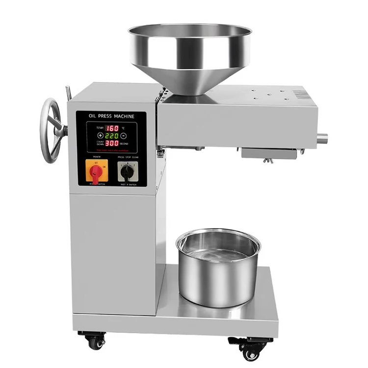 Hazelnuts oil pressing machinery coconut oil extractor olive oil press machine