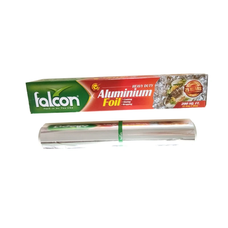 Soft 8011 Falcon aluminium foil sheets big rolls for Food
