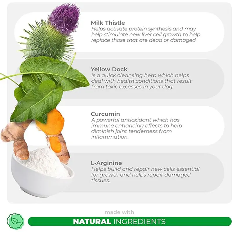 OEM Brand Dog Supplement Liver Kidney Support Nutritonal Chew Granules