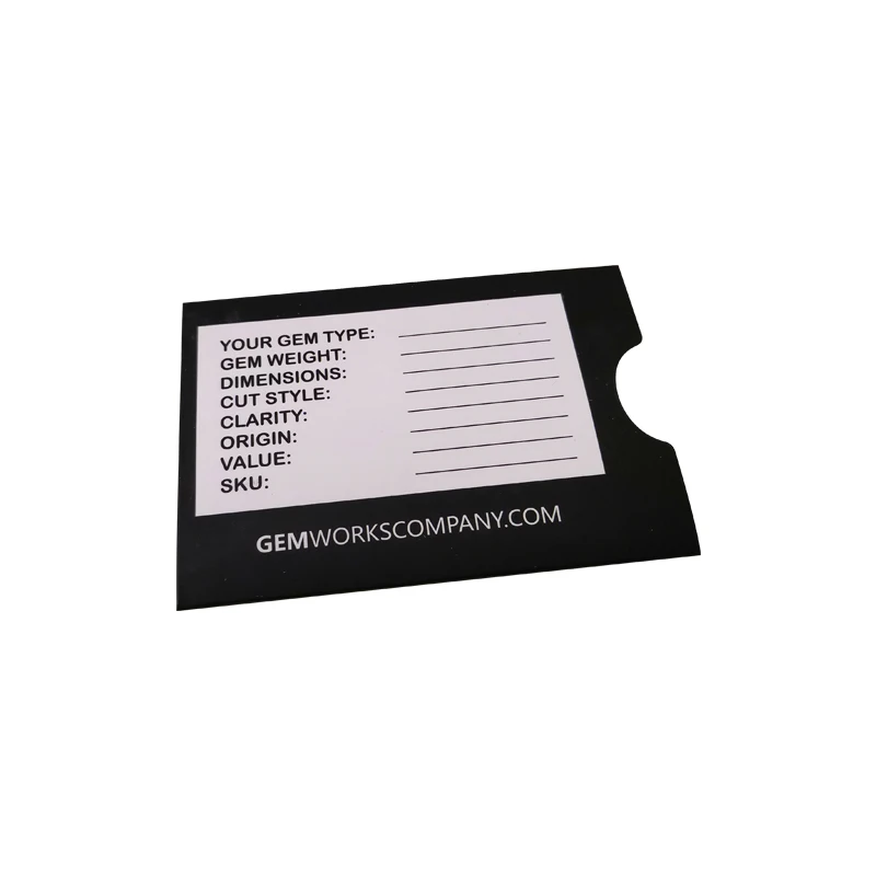 Customized paper hotel key card holder room
