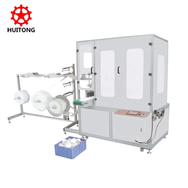 Customized Ultrasonic Fully Automatic Hot Pressing Cup Mask Machine