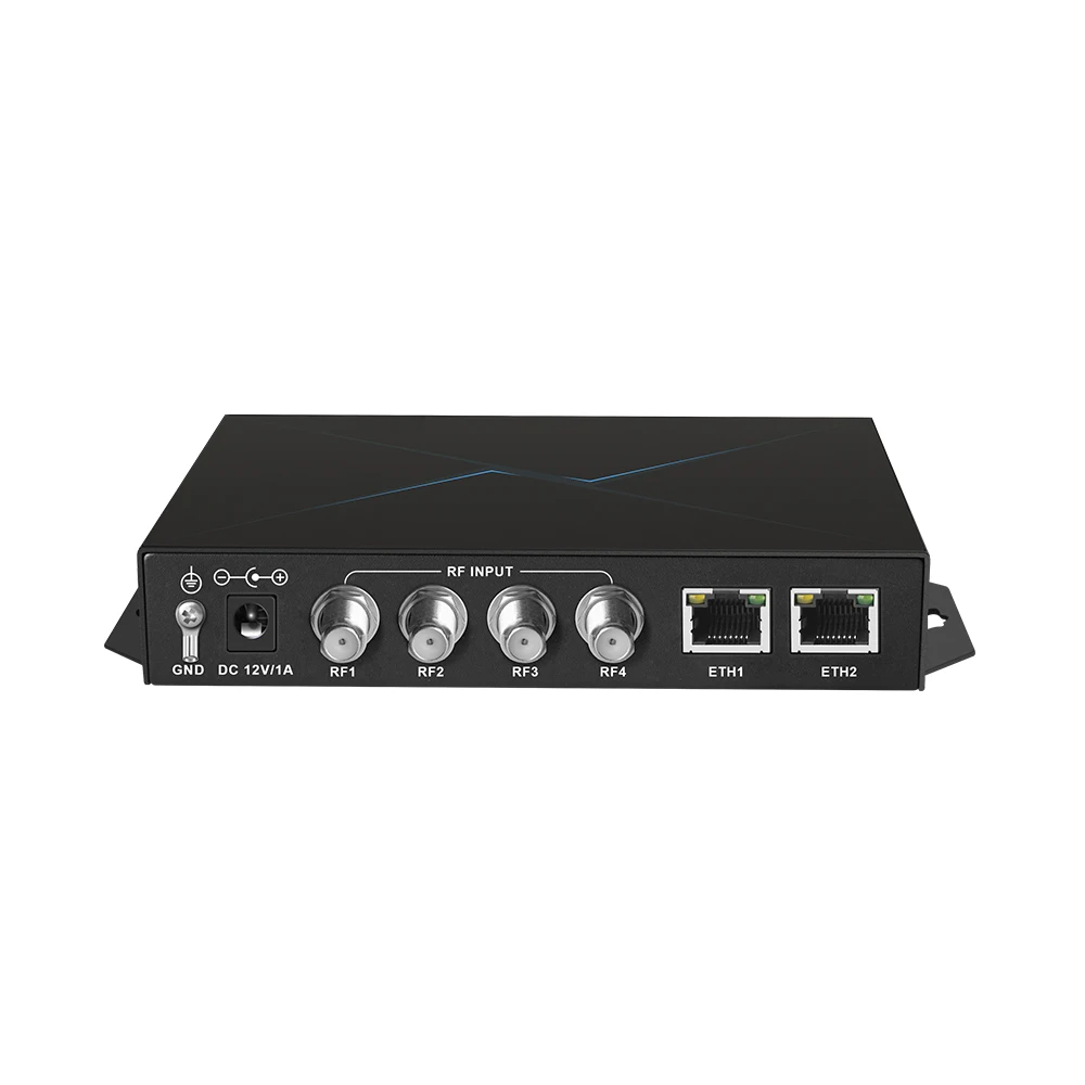 SKD2170 4-канальный мини-приемник сигнала DVB-T для IP-поддержки SPTS MPTS отелей больниц развлечений домашнего телевидения цифровой CATV