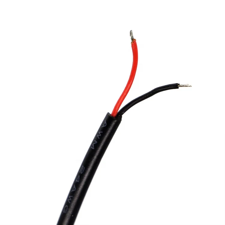 Customized USB 2.0 A Male to Open Stripped Tinned Soldering Bare Wire End Pigtail Cable