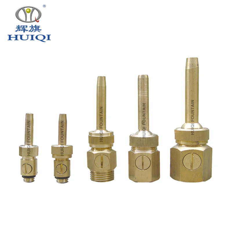 
Factory Sale Copper Brass Spray Fountain Nozzle Dancing Water Jet Fountain Nozzles Price 