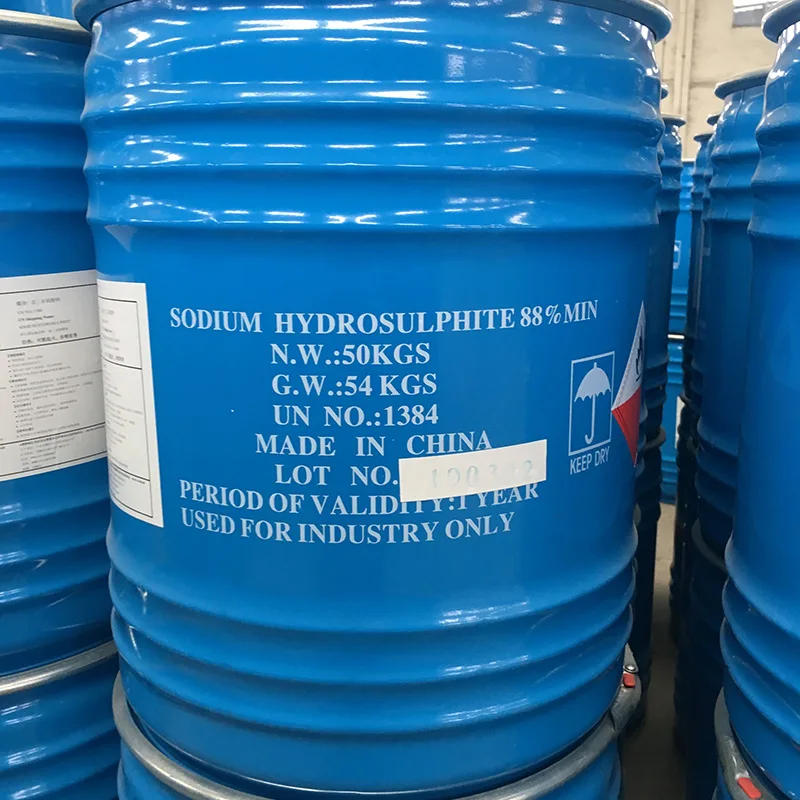 
Sodium Hydrosulphite 85% 88% 90% for textile China supplier 