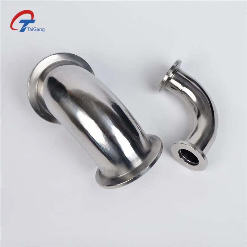 factory wholesale stainless steel 304 handrail accessories welding tubing multi angle polished handrail fittings elbow