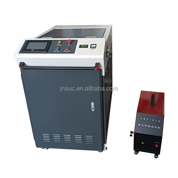 Raycus / Reci 1000W 1500W 2000W 3 in 1 Fiber Laser Optic Welder Channel Laser Welding Cutting and Cleaning Machine Price