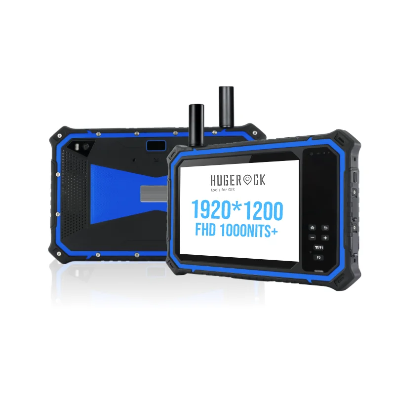 HUGEROCK G80N Shockproof 8gb Android 1000nits Cheap Gnss Gps Receiver for surveying Marine Industrial Oem rugged Tablet PC