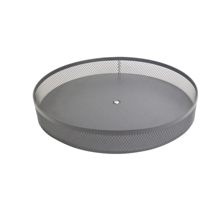 360 Degree rotating metal tray storage tray