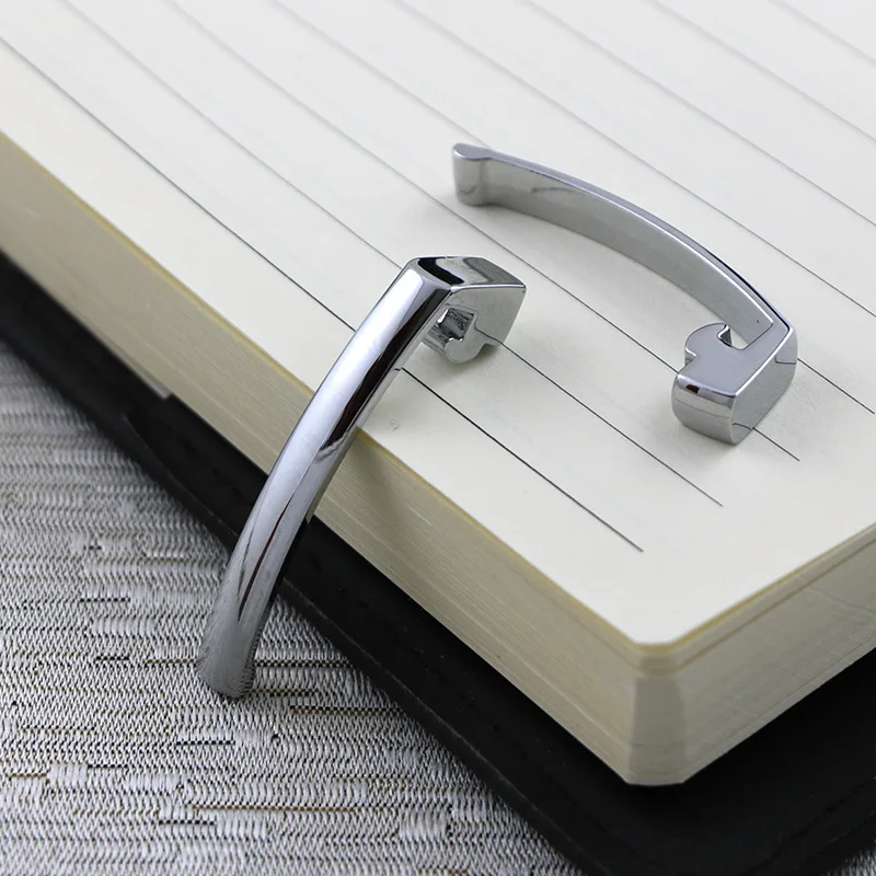 Metal Pen Accessories Holder Customizing Gold Chrome Plating Thick Pocket Socket Pen Clip for DIY Fabrication