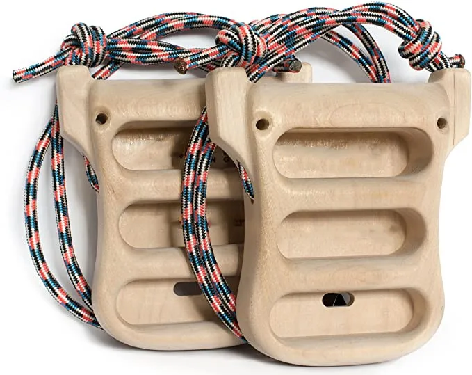 Home Equipment for Finger Strength Portable Hangboard for Training Climbing Rock Rings