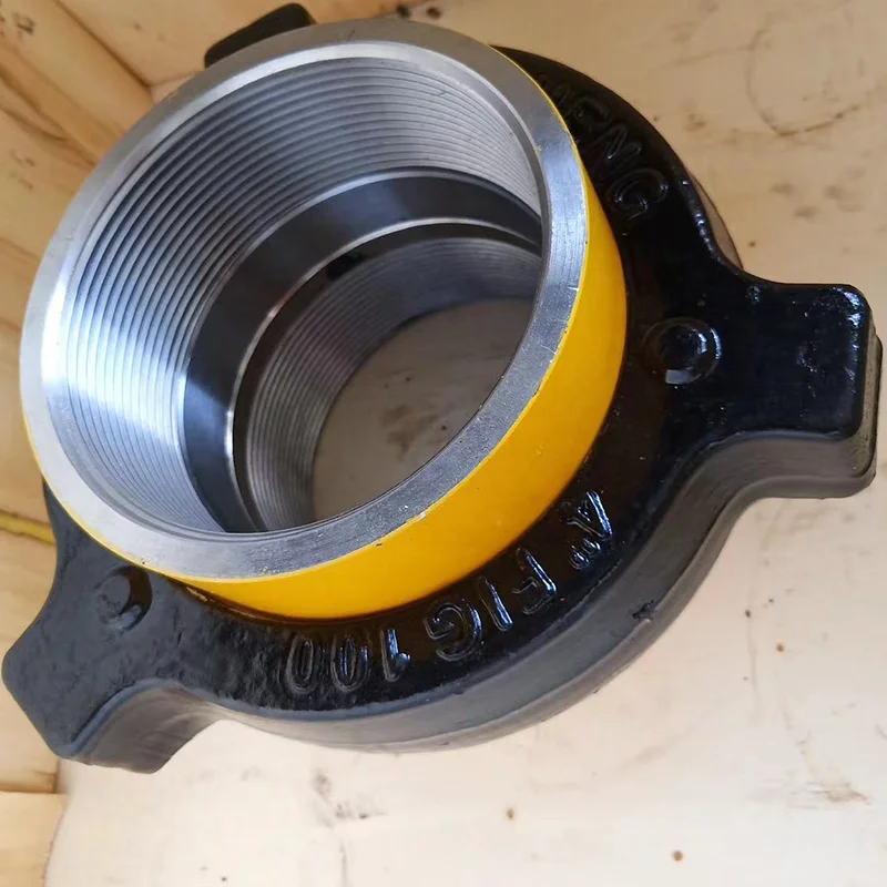 JUHENG Brand Weco Fig100 hammer union fittings flare wing nut and union