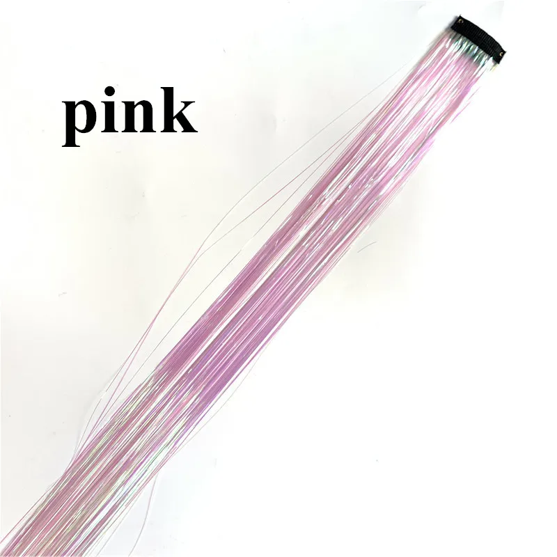 18Inch Hair Accessories Hair Tinsel Clip In Hair Extensions