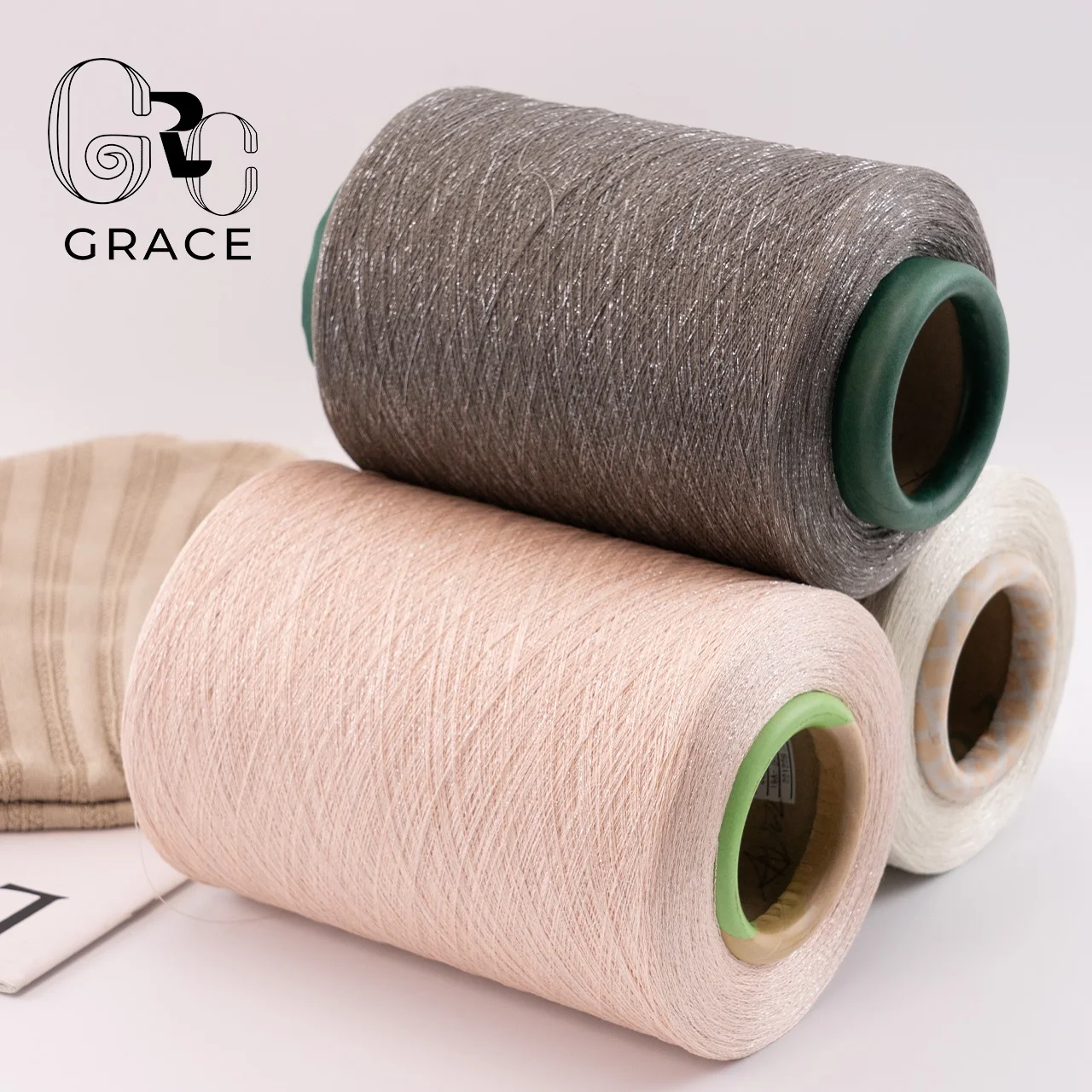 100% Tencel Lyocell Yarn For knitting Fabric 30NM/1 Dyed Yarn For Knitting and Weaving