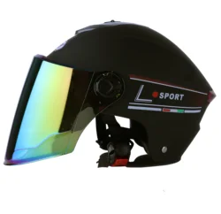 Hot Selling Double Lens  High Quantity Half Face Motorcycle   Helmets Motorcycle Motorcycle  Manufactures