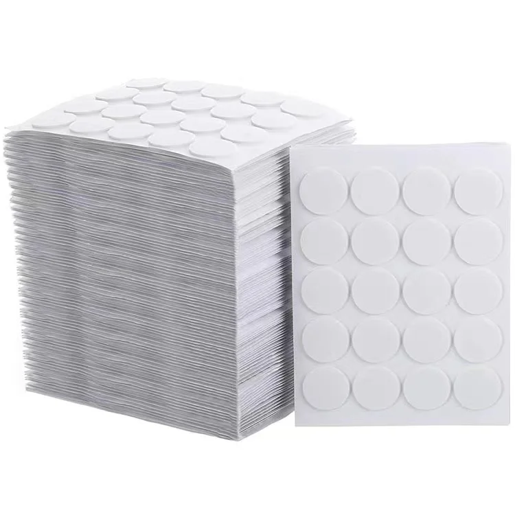 Heat Resistance Double-Sided Stickers with Tab Adhere Steady in Hot Wax Candle Adhesive Wick Stickers for Candle Making