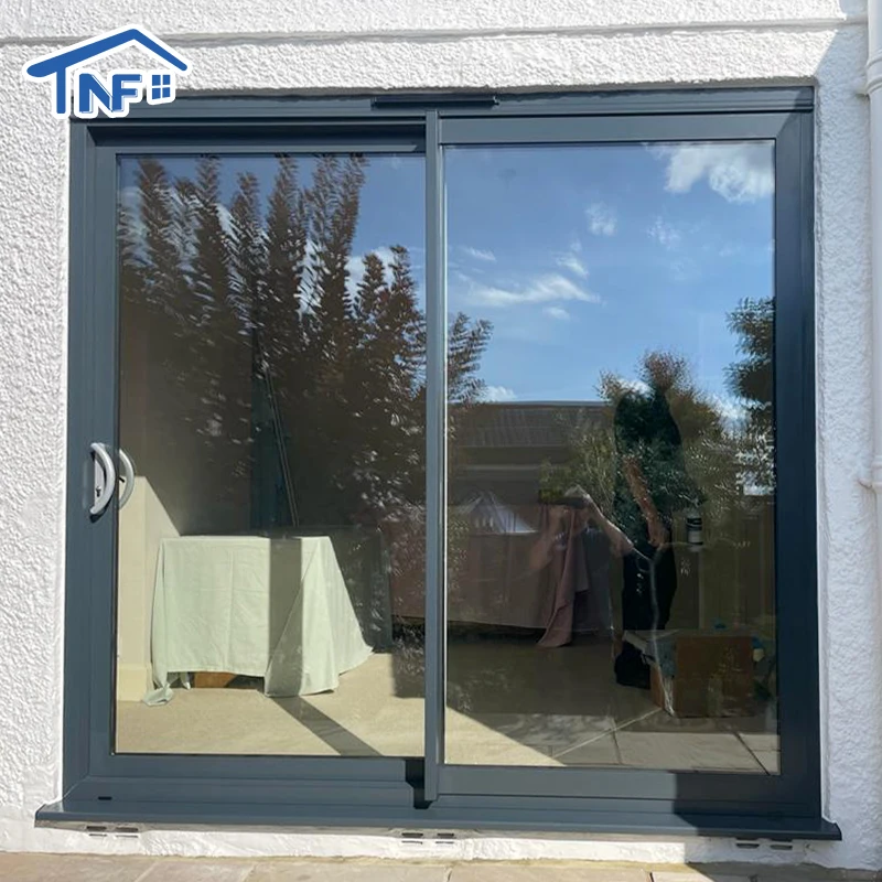 10 years warranty most popular large balcony sliding doors triple glass slim sliding door