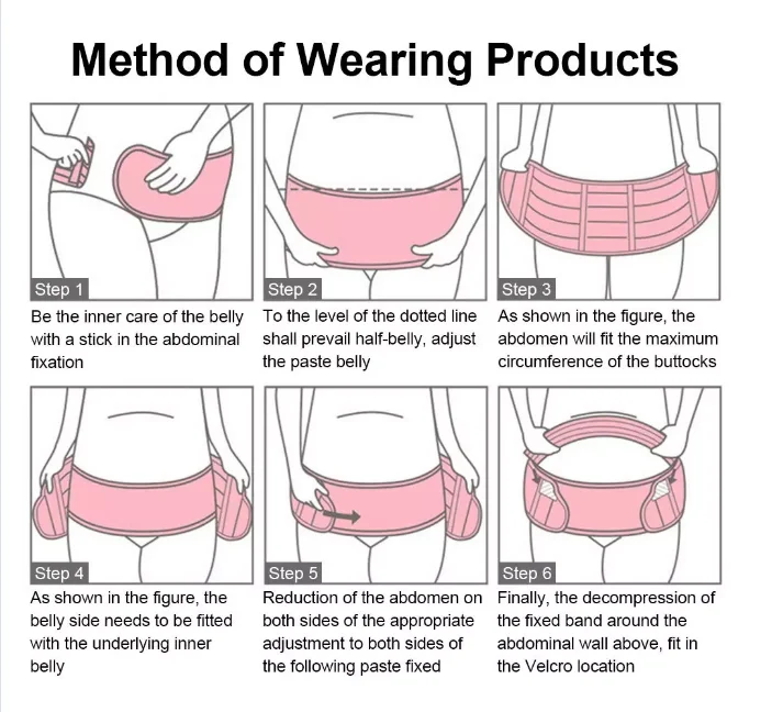 Breathable Maternity Back Support Belly Band Pregnancy Abdomen Protector Brace Belt