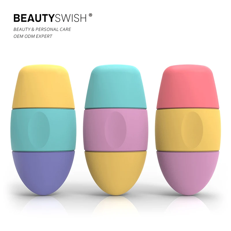 Индивидуальная Красивая ледяная форма для кожи успокаивающий чувствительный силиконовый ледяной ролик лица высокое качество кубик