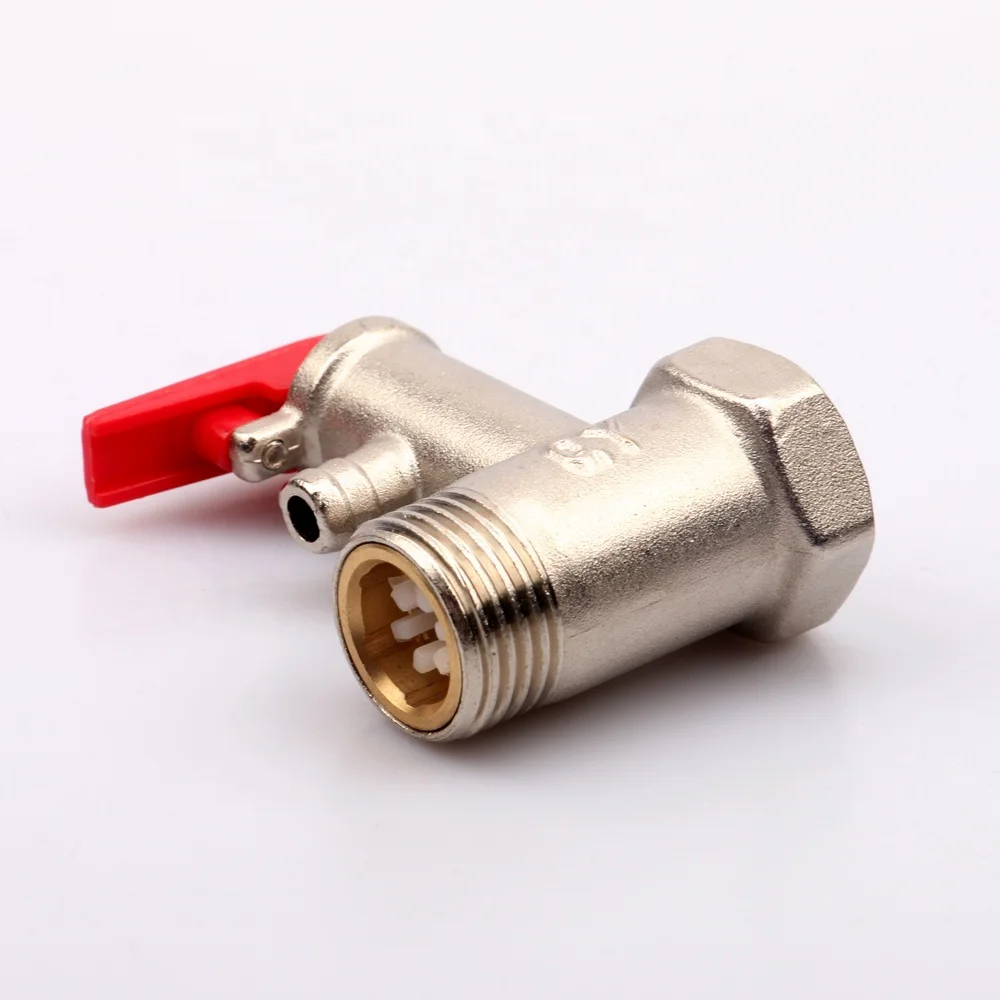 solar water heater brass non return temperature pressure relief valve