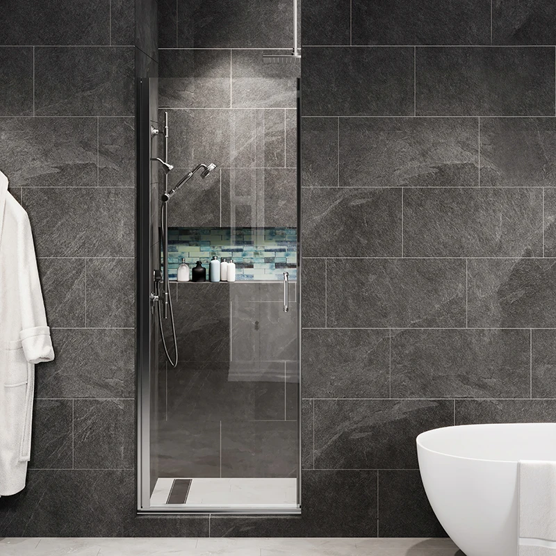 OEM ODM 10mm Shower Door Frameless Shower Glass Room Hotel Bathroom Glass Shower Screen