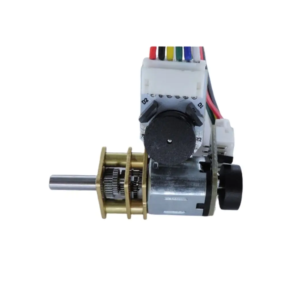 Mini Dc Geared Motor High Torque With Metal Speed Reduction Motor For Diy Rc Car Robot Model