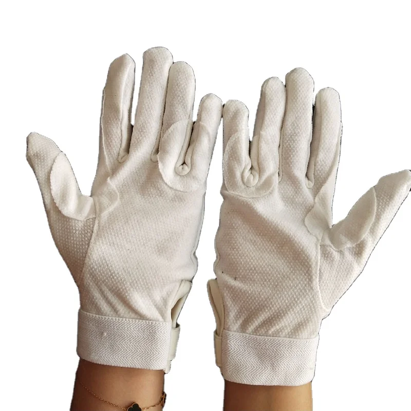 2022 popular 100% cotton horse riding, sports non-slip gloves