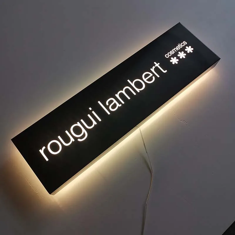 Custom Size Light Box Signboard Outdoor Waterproof Advertising Led Light Box Signage