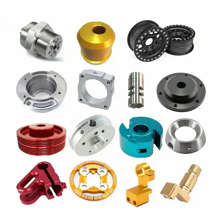 cnc auto spare parts parts machinery Aluminum precision hardware CNC processing metal blasting oxidation treatment 3d printing