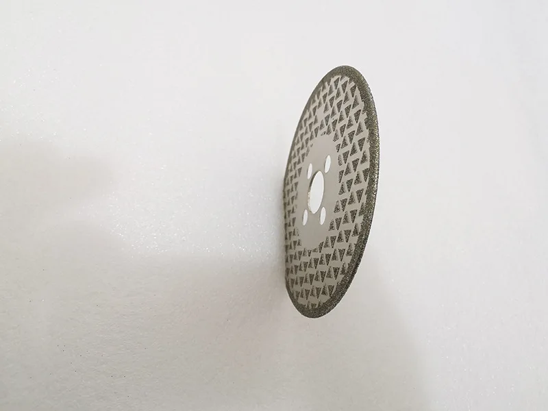 TSPEI 5 inch 125mm M14 thread Double Sided Electroplated Diamond Granite Saw Blade Cutting Tools Grinding Tool