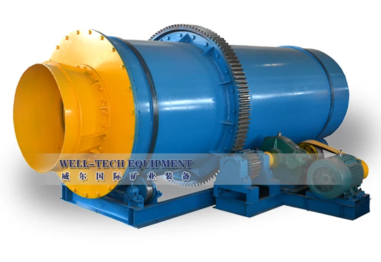 Heavy duty rotary washer scrubber trommel for washing Bauxite