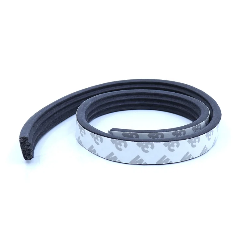 Customized self-adhesive silicone rubber sealing strip for doors and windows