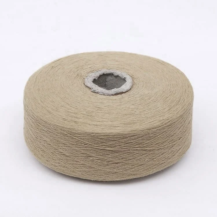 
Recycle spun polyester yarn factory directly 50%recycle polyester 
