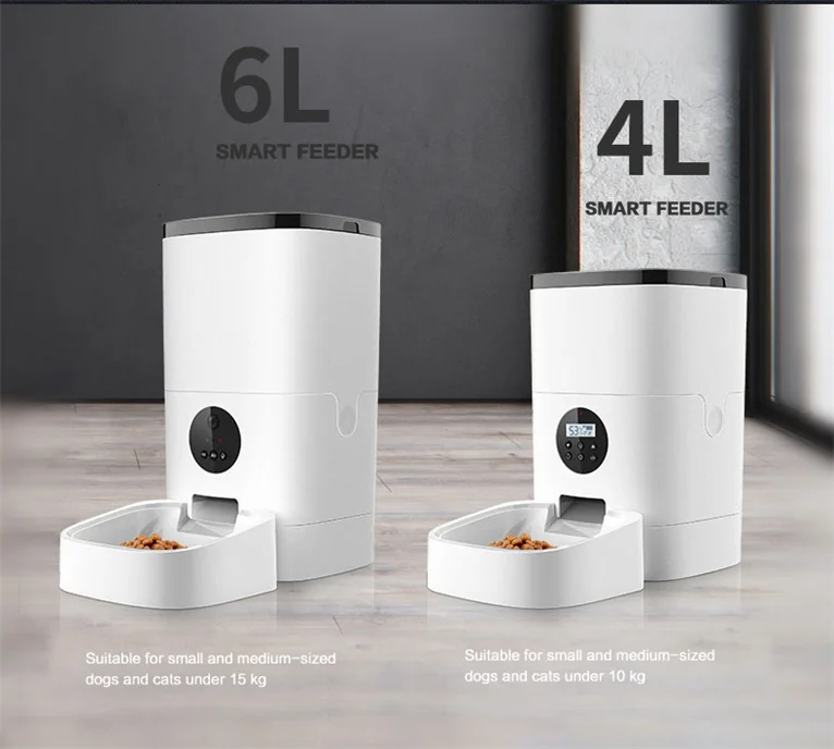 Cheap Price App Controlled Smart Pet Cat Dog Feeder For Family