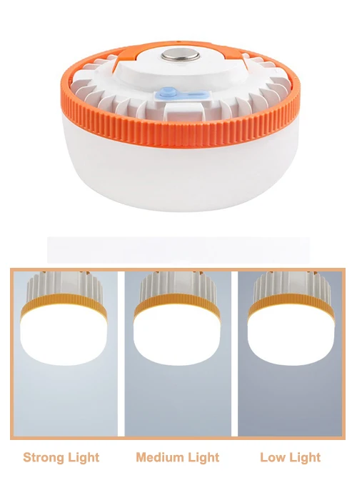 Best selling portable compact convertible 200W 300W emergency USB  camping fishing outdoor led light