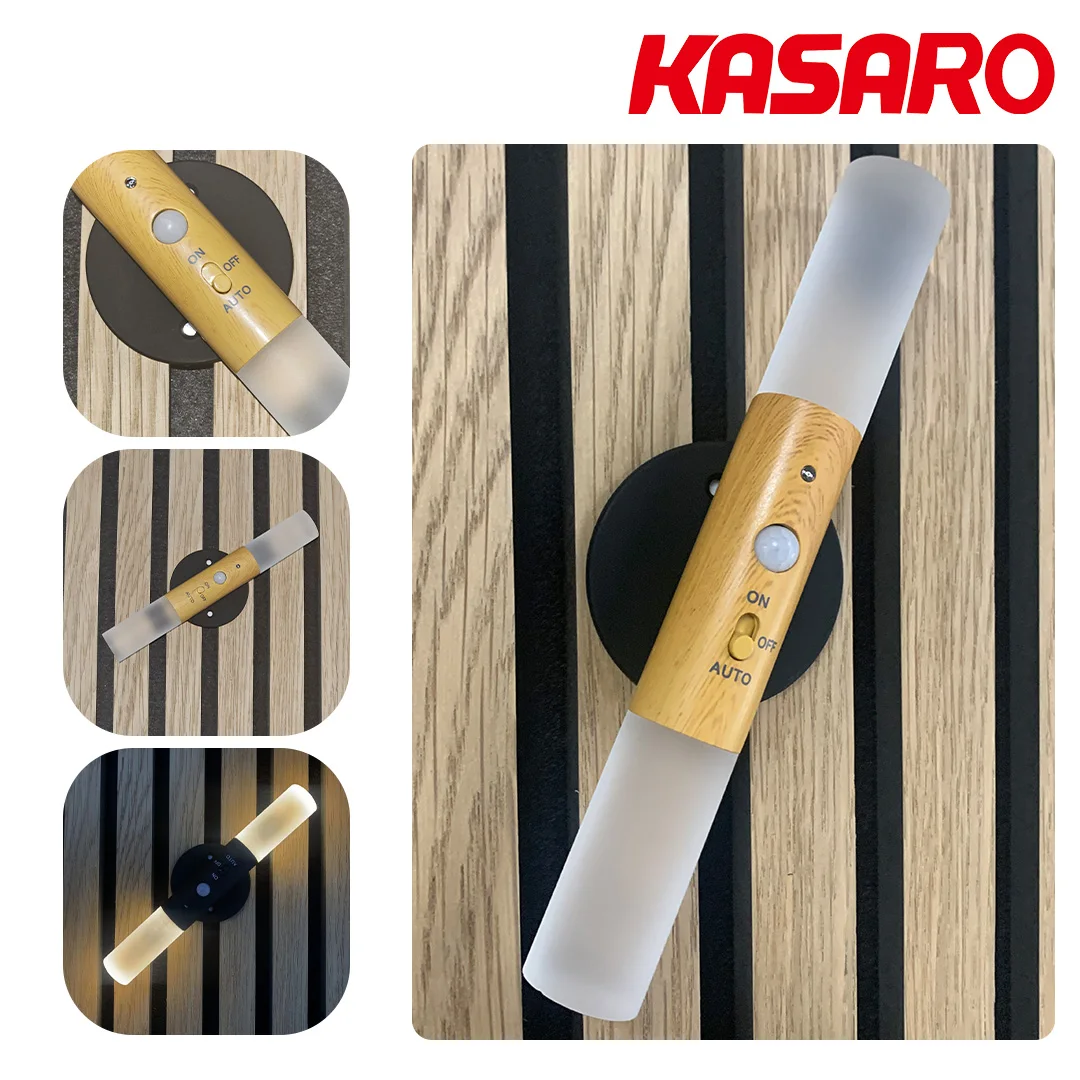 Мини-датчик KASARO переносная Индукционная лампа перезаряжаемая светодиодная Ночная