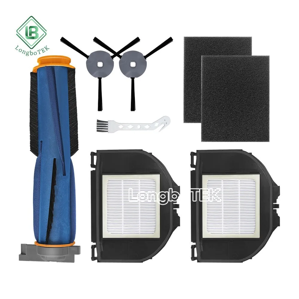 Fit For Shark RV2310 Matrix Roller Sweeping Side Edge Brush Hepa Filter Foam Robotic Vacuum Cleaner Replacement Parts