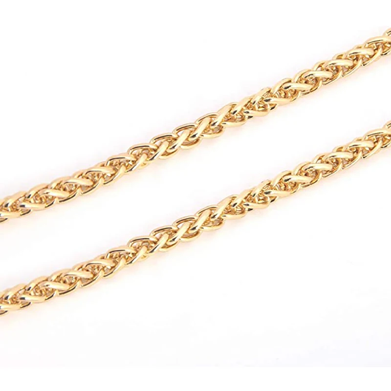 High Quality Metal Aluminum Gold Chains For Bags Accessories Purse Shoulder Handbag Chain Strap