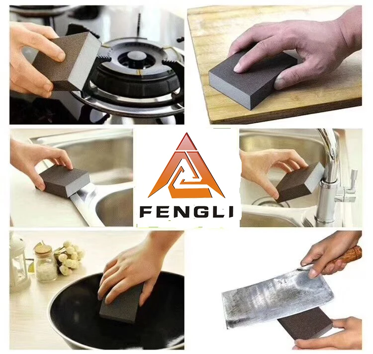 58X100mm 300-3000 Grit Hook and Loop Sandpaper Sanding Sponge for Polishing and Grinding
