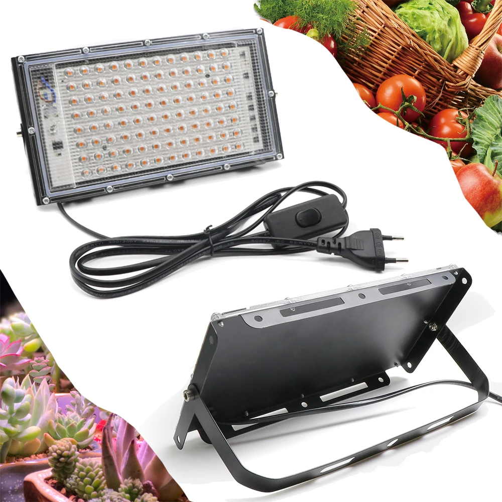 Best Hydroponic Plant Tent leds horticoles 50W 100W 300W Led Grow Strip Light SMD2835 Led Grow Light Bar With Uv
