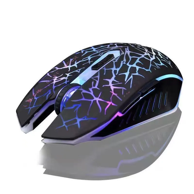 2.4ghz Wireless Gaming Mouse 2400dpi Built-in Battery Rechargeable E-sports Computer Accessories Game Mouse