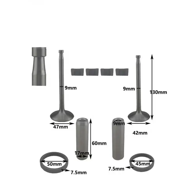 ZS1110 ZS1115 S1110 S1115 20 22 24 horsepower diesel engine parts valve kit set