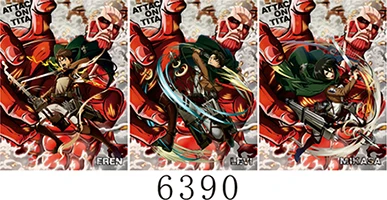 Wholesale Custom 3d Lenticulars Pictures Dragon Ball Spiderman Messi Ronaldo One Piece Attack on Titan 3d Anime Poster 3d Poster